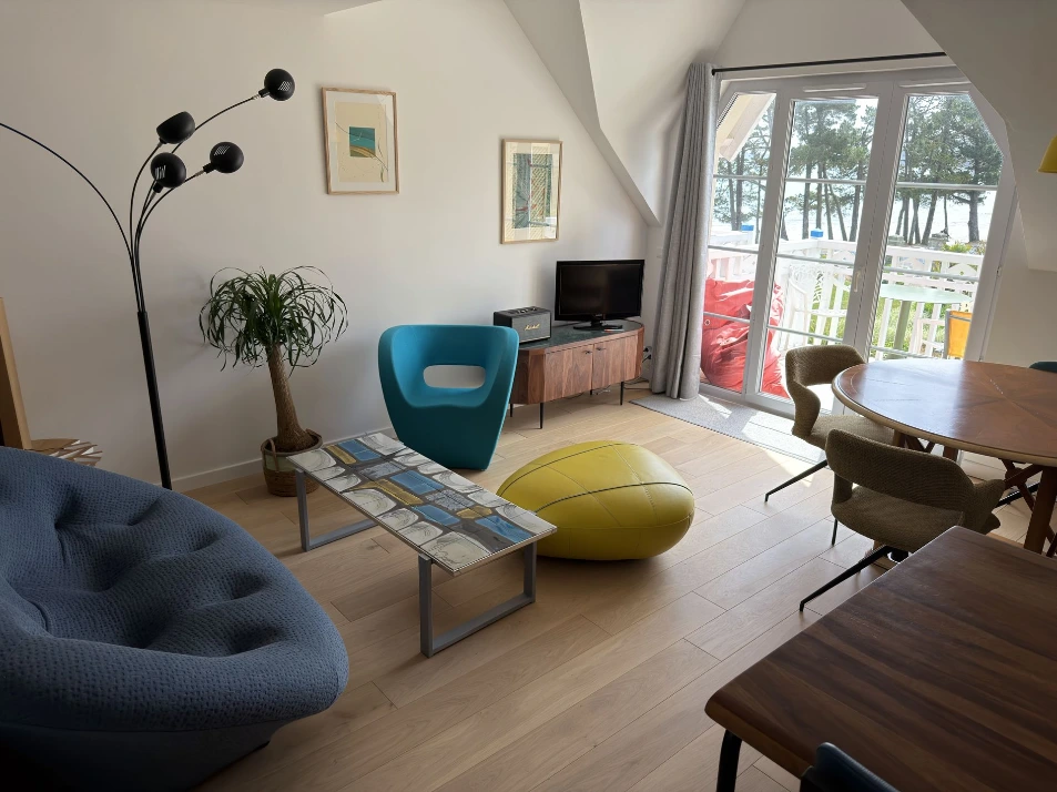 Photo Avel Glaz - appartement vue mer Fouesnant avec piscine au Cap Coz