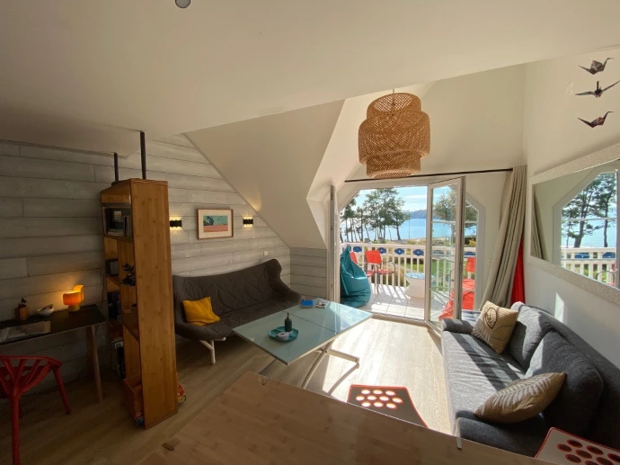 Cuisine équipée de l'appartement Avel Heol