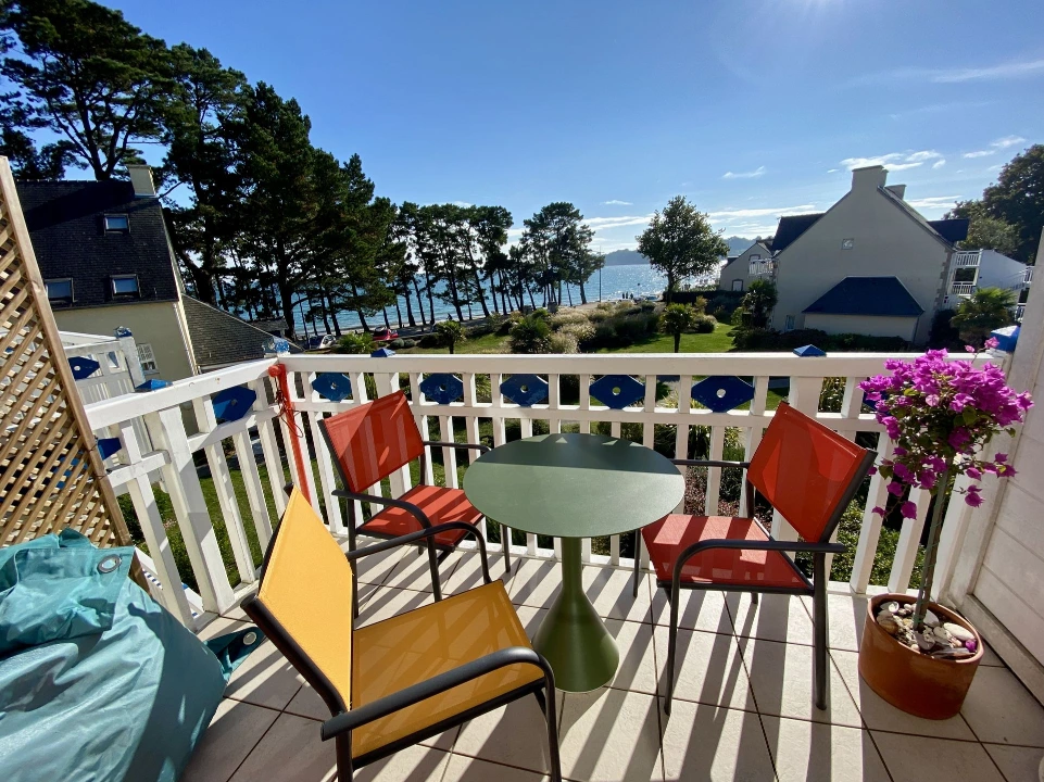 Vue extérieure de l'appartement Avel Heol à Cap Coz