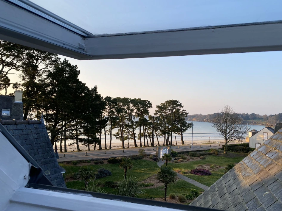 Vue mer depuis le Cap Coz à Fouesnant