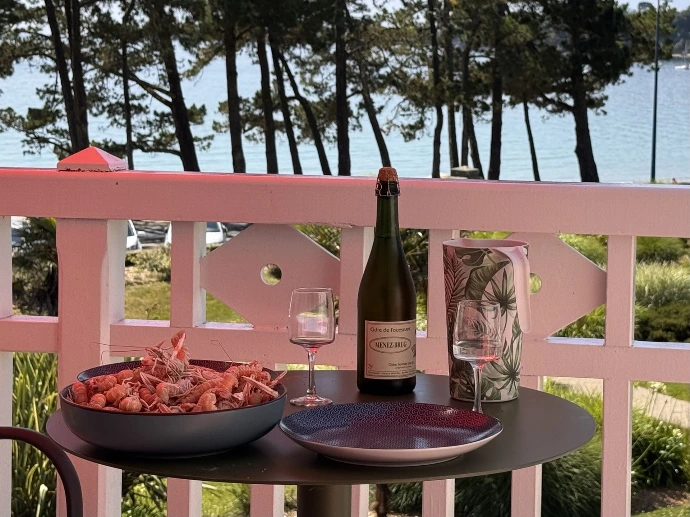 Avel Heol, appartement vue mer au Cap Coz Fouesnant