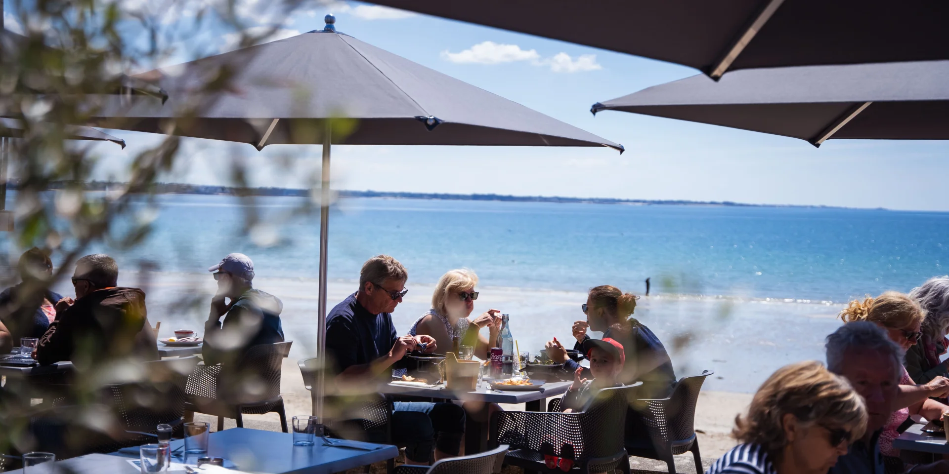 Cap Coz plage de sable fin - baignade en eaux calmes et cristallines
