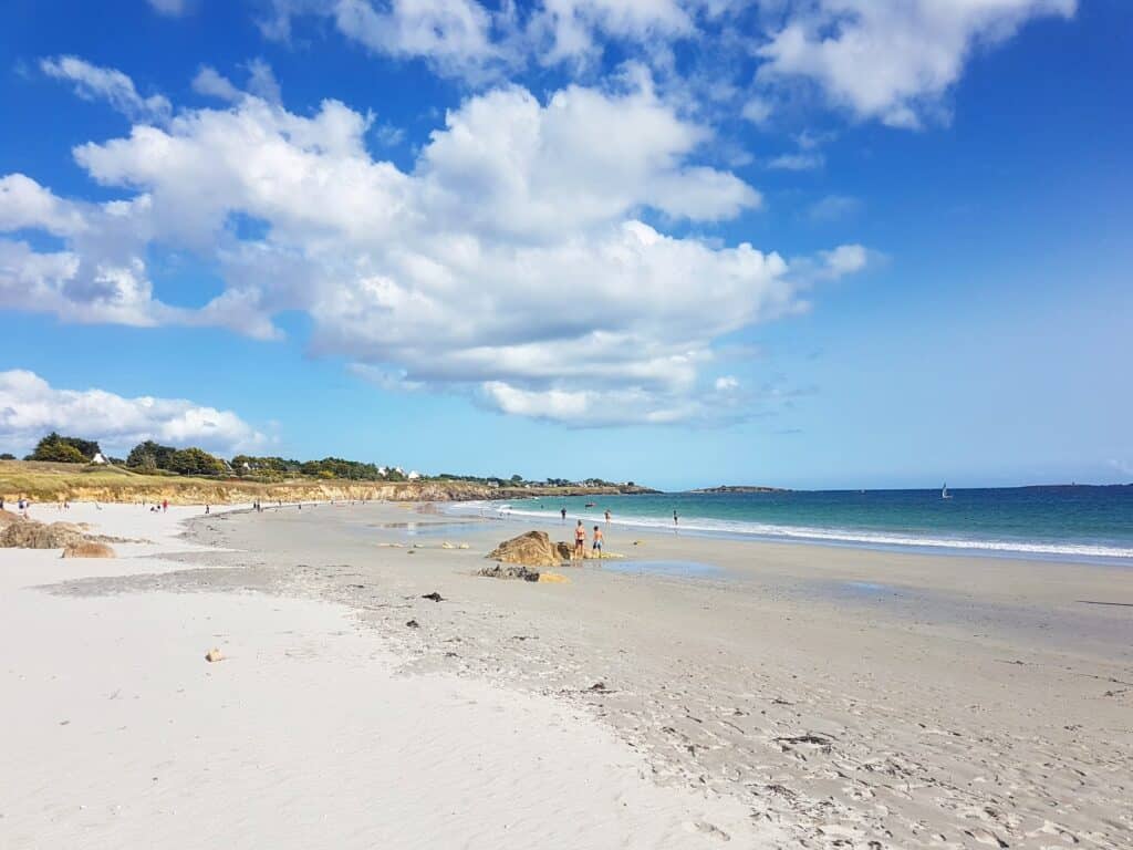 Rocher en forme de baleine sur la plage de la Baleine, Trévignon Trégunc