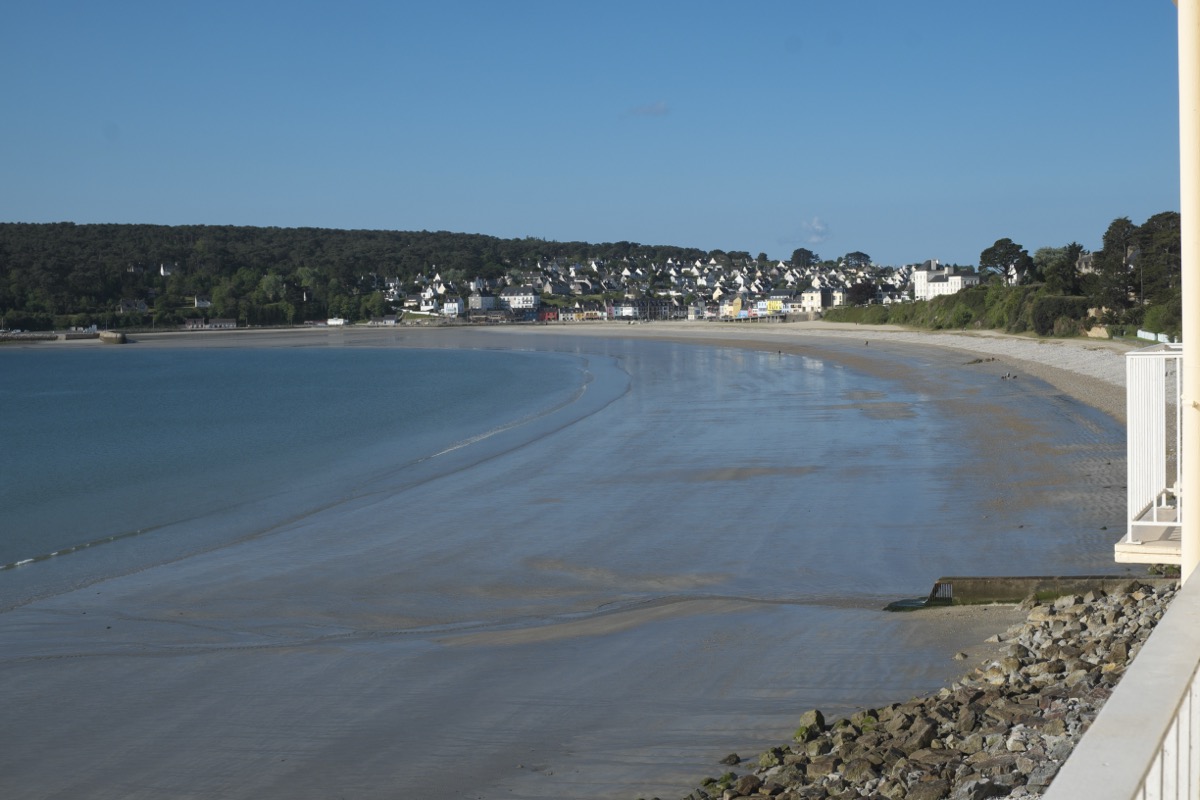 Plage de Morgat, sable fin et eaux turquoise