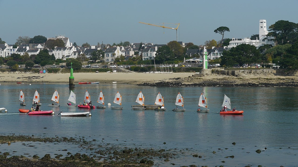 Vue sur le littoral de Combrit Sainte-Marine